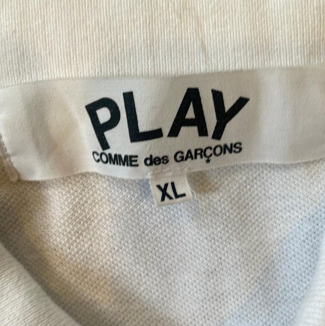 Comme Des Garcons Play Polo XL