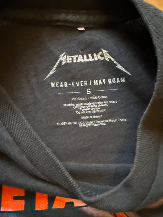 Metallica Tony Squindo Full Speed or Nothing Tee Size S