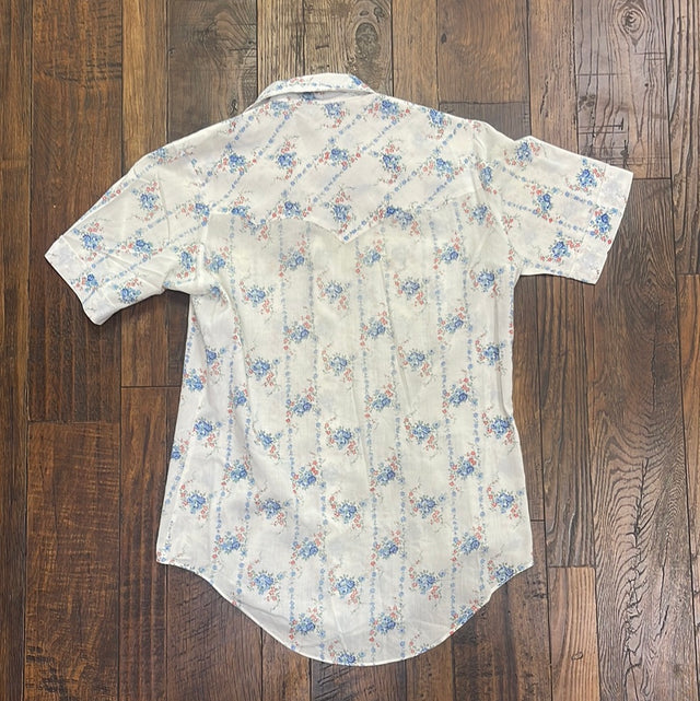 Vintage Western Pearl Button Button Down M