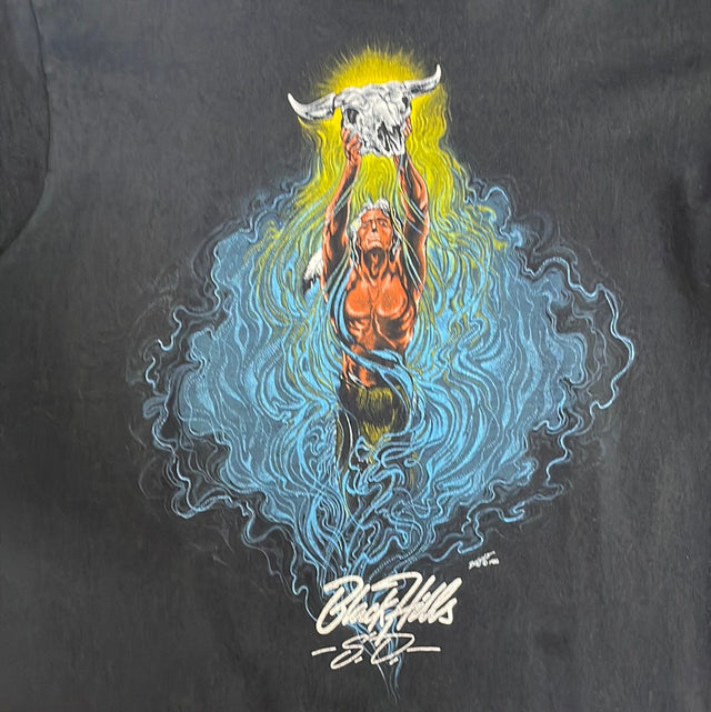 Vintage 1988 Screen Stars Black Hills SD Shirt