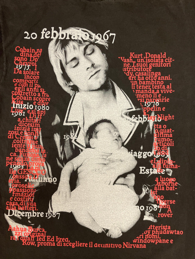 Nirvana and Tad Butthole Surfers Big Hit Reprint Tee XL