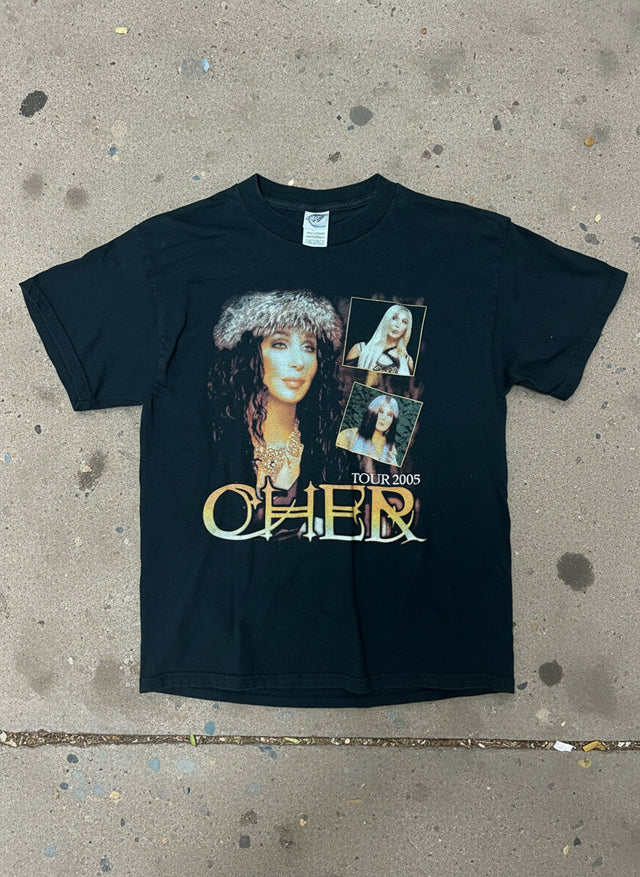 Cher “Farewell Tour 2005” Concert Tee Black Size M