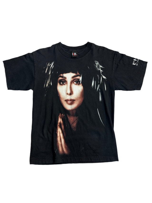 Vintage 90s Cher Do You Believe? Tour T-Shirt - Giant Tag - Size Large