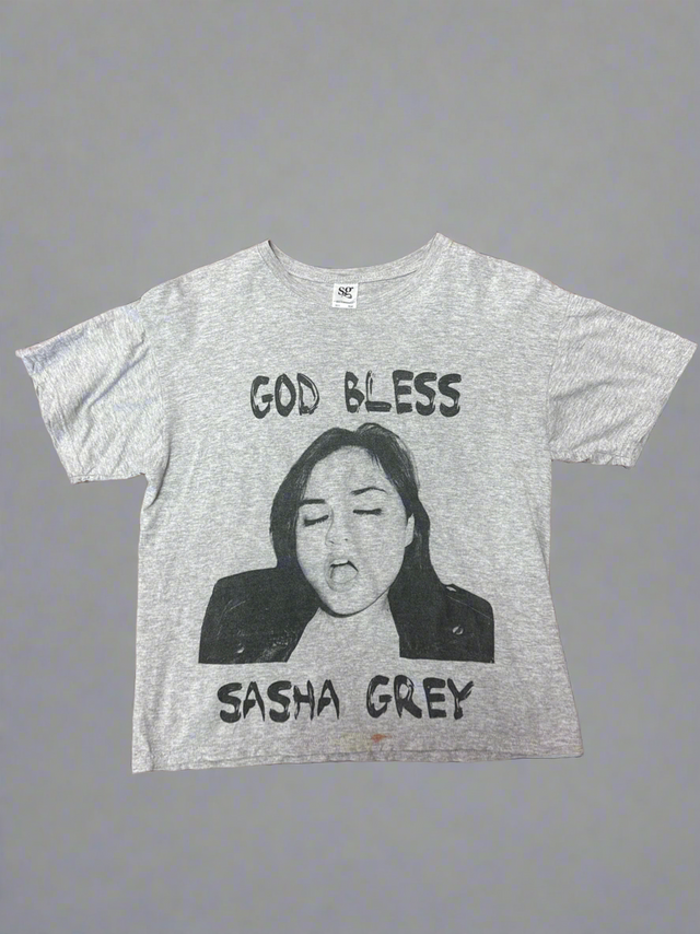 Official God Bless Sasha Grey Tee S