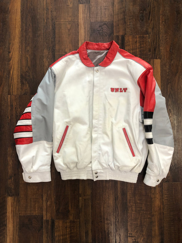 Vintage Jeff Hamilton UNLV Reversible Leather Jacket XL