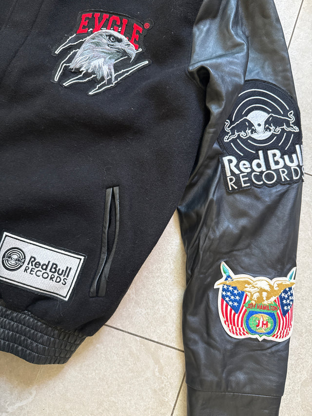 2022 Jeff Hamilton x Red Bull Records x BLXST Before You Go Varsity Jacket Size Small