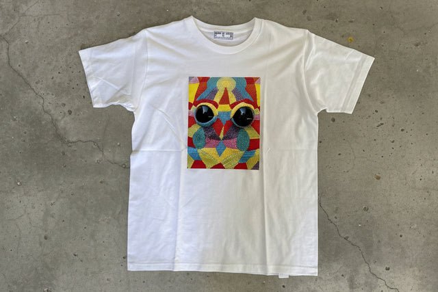 Christophe Coppens Made In Japan Graphic T-Shirt White Size Medium