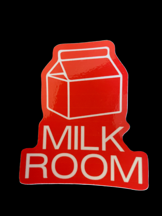 Milk Room Sticker