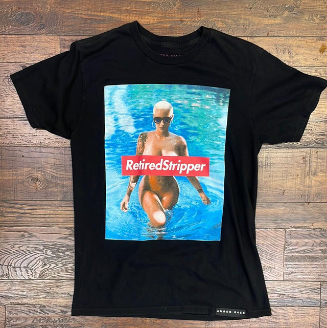 Amber Rose Retired Stripper Shirt Medium