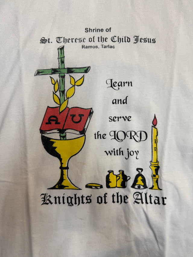 Vintage Shrine of St. Therese “Knights of the Altar” Church Tee (Size M)