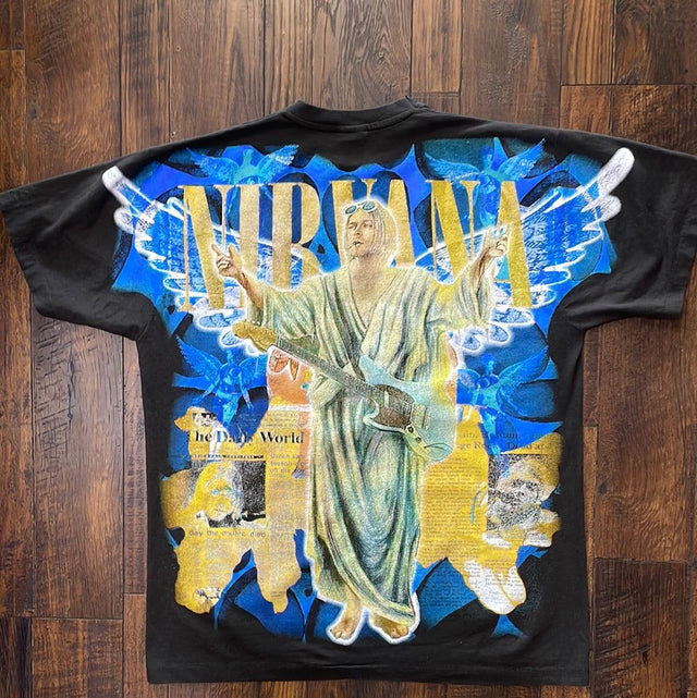 Nirvana Kurt Cobain All Over Print XL
