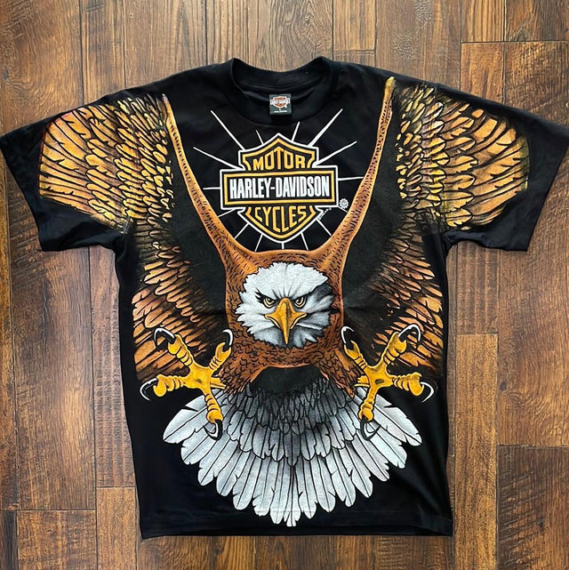 Harley Davidson Holoubek All Over Print L