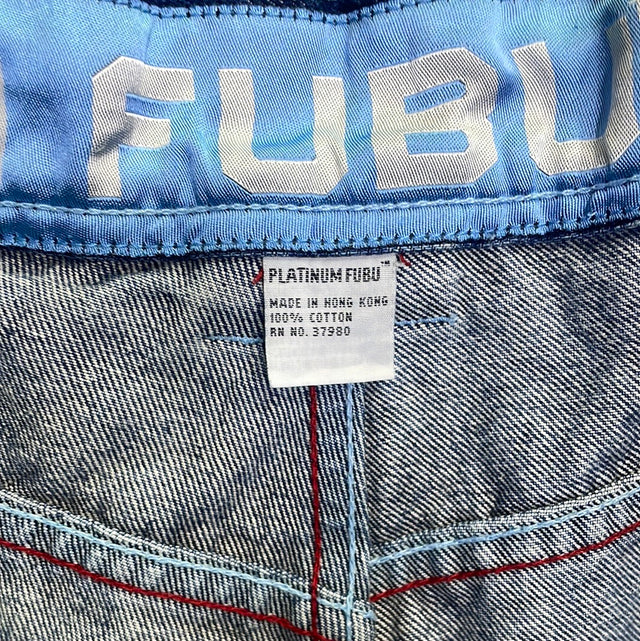 Vintage 2001 Platinum FUBU Fat Albert Hey! Jeans 42X34