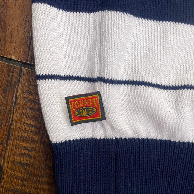 Fb County Trilogy Charlie Brown Blue & White Polo Shirt 4XL