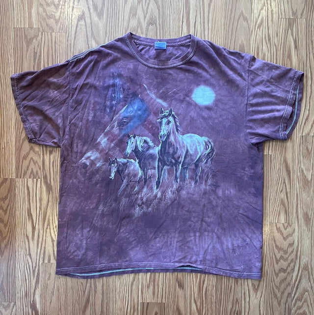 Y2K The Mountain Wild Horses Tee XL