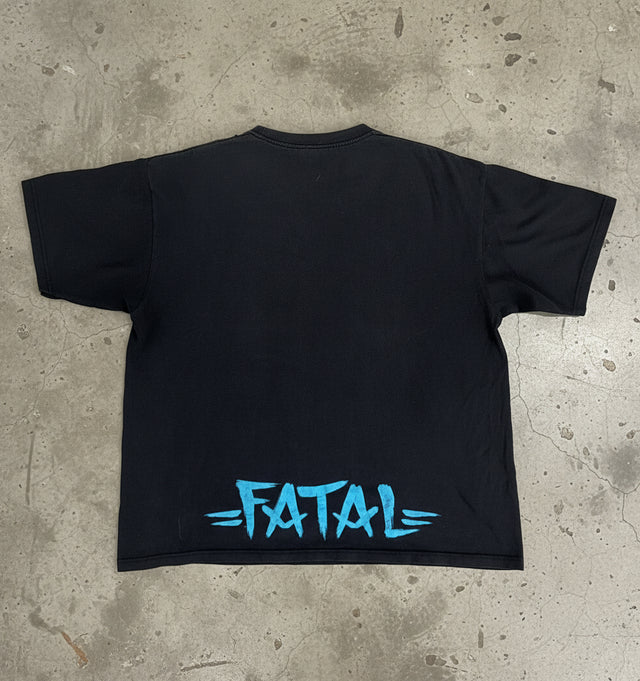 Y2K Fatal Clothing XXL Tattoo Girl Graphic Tee