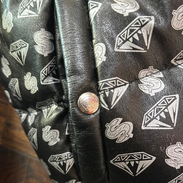 BBC Ice Cream Leather Jacket M