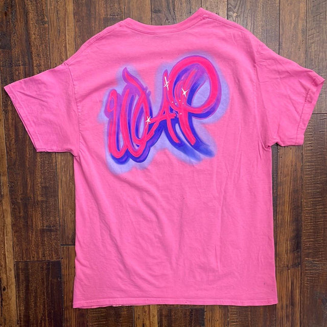 Cardi B And Megan Thee Stallion WAP Double Hit T-Shirt L