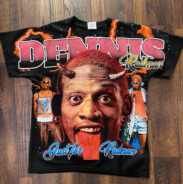 Dennis Rodman All Over Print L