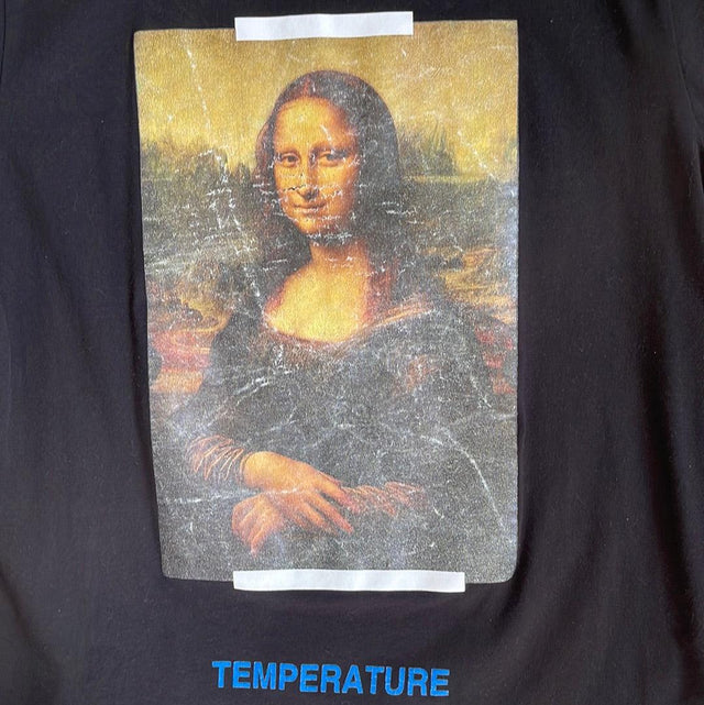 2018 Off White Mona Lisa Temperature Tee XL