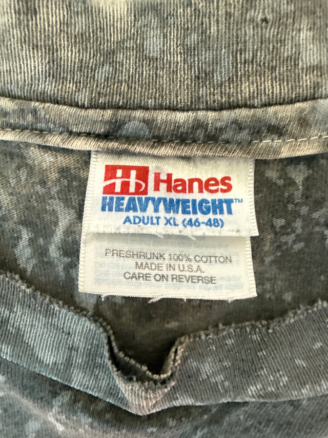 Vintage 1995 Grateful Dead “Steal Your Face” Tie-Dye Bleach Distressed T-Shirt (XL, Hanes USA)