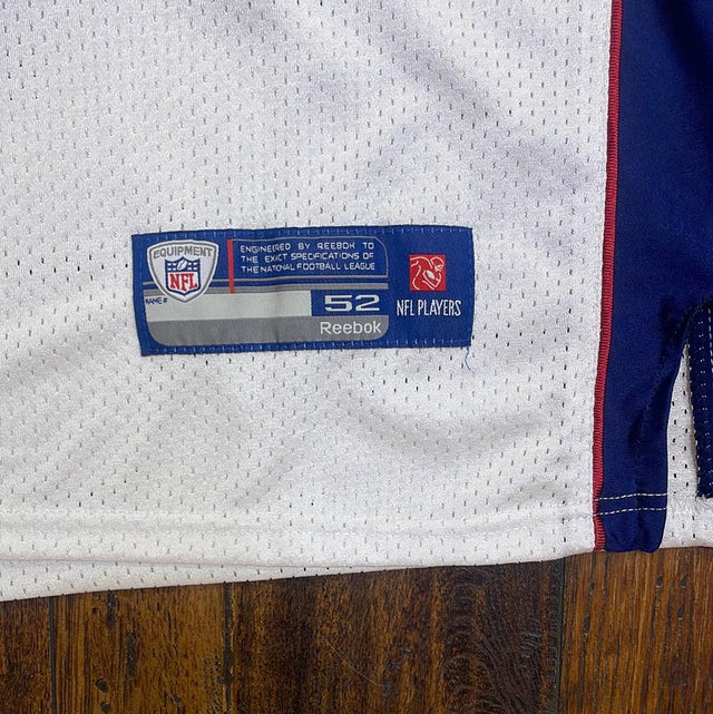 NFL New England Patriots Tom Brady #12 Reebok Jersey Size 52 On Field Blue Stitched XL