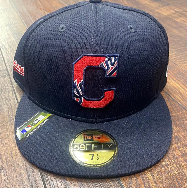 New Era Cleveland Indians Batting Batting Practice Collection 7 1/2