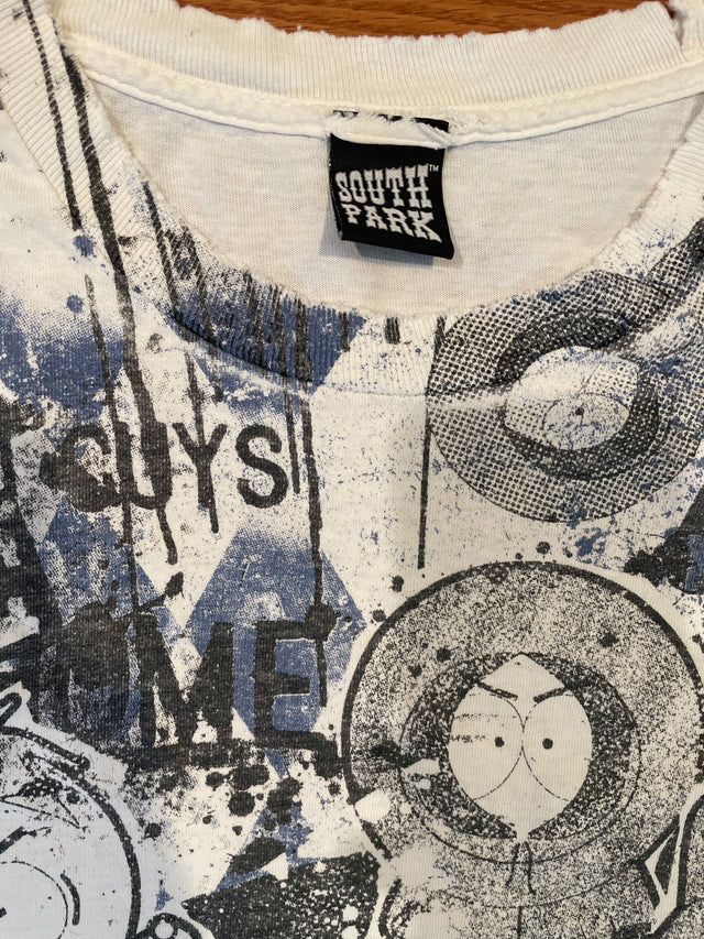 2009 South Park All Over Print Shirt XL