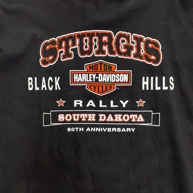 Vintage 2000 Harley Davidson Sturgis 60th Anniversary Tee XL