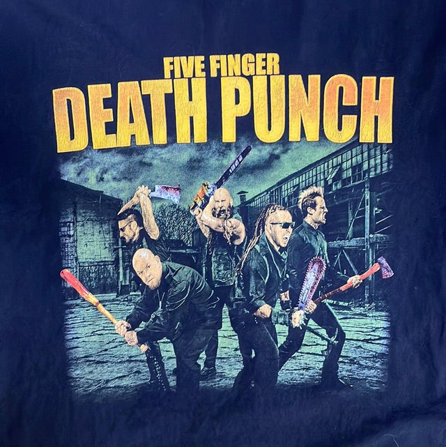 Five Finger Death Punch Shinedown 2016 Tour Shirt XL