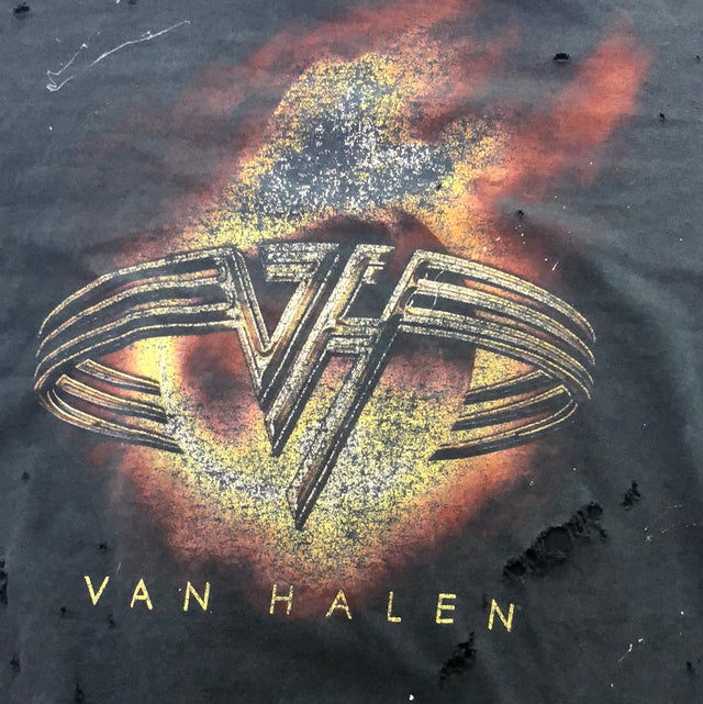 Distressed 2004 Van Halen Tour Shirt 3XL