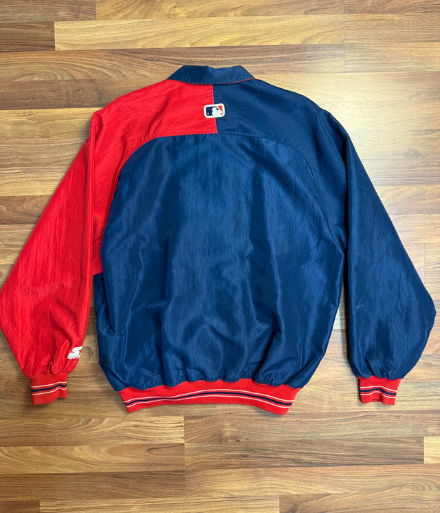 Vintage 90s Cleveland Indians Starter Diamond Collection Jacket (L)