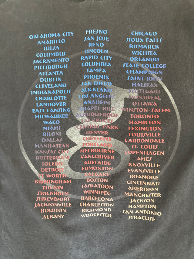 Vintage 2000 Garth Brooks World Tour T-Shirt Black Size Large