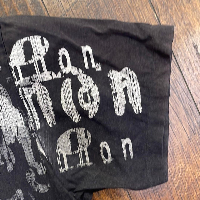 Vintage 90s John Lennon All Over Print Big Face Tee Single Stitch XL