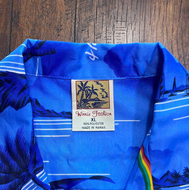 Made in Hawaii Winnie Fashion Hawaiian Shirt XL