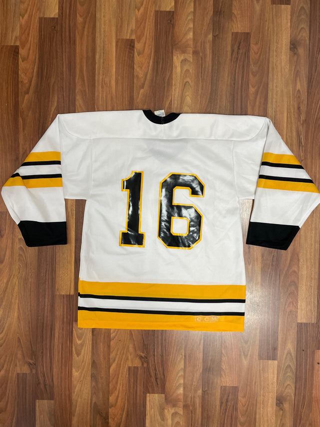 Vintage Boston Bruins Rick Middleton 80s NHL CCM Original Jersey M