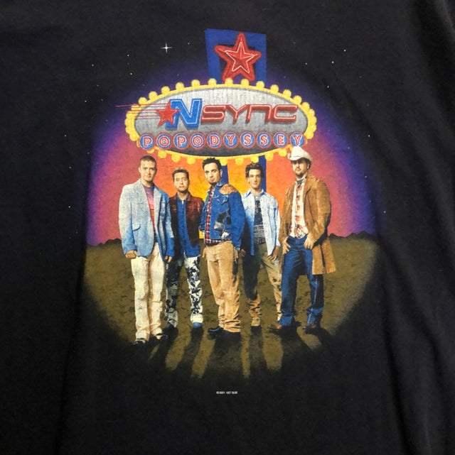 Vintage 2001 NSYNC Popodyssey tour Winterland Large