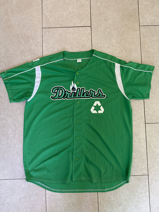 Tulsa Drillers Walker Buehler #4 Green Team Promotional Jersey Adult XL MiLB Dodgers Affiliate