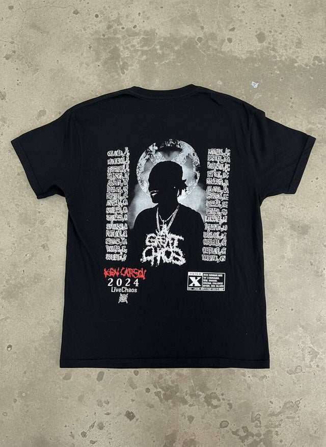 Ken Carson “A Great Chaos” Tour Tee 2024 Small
