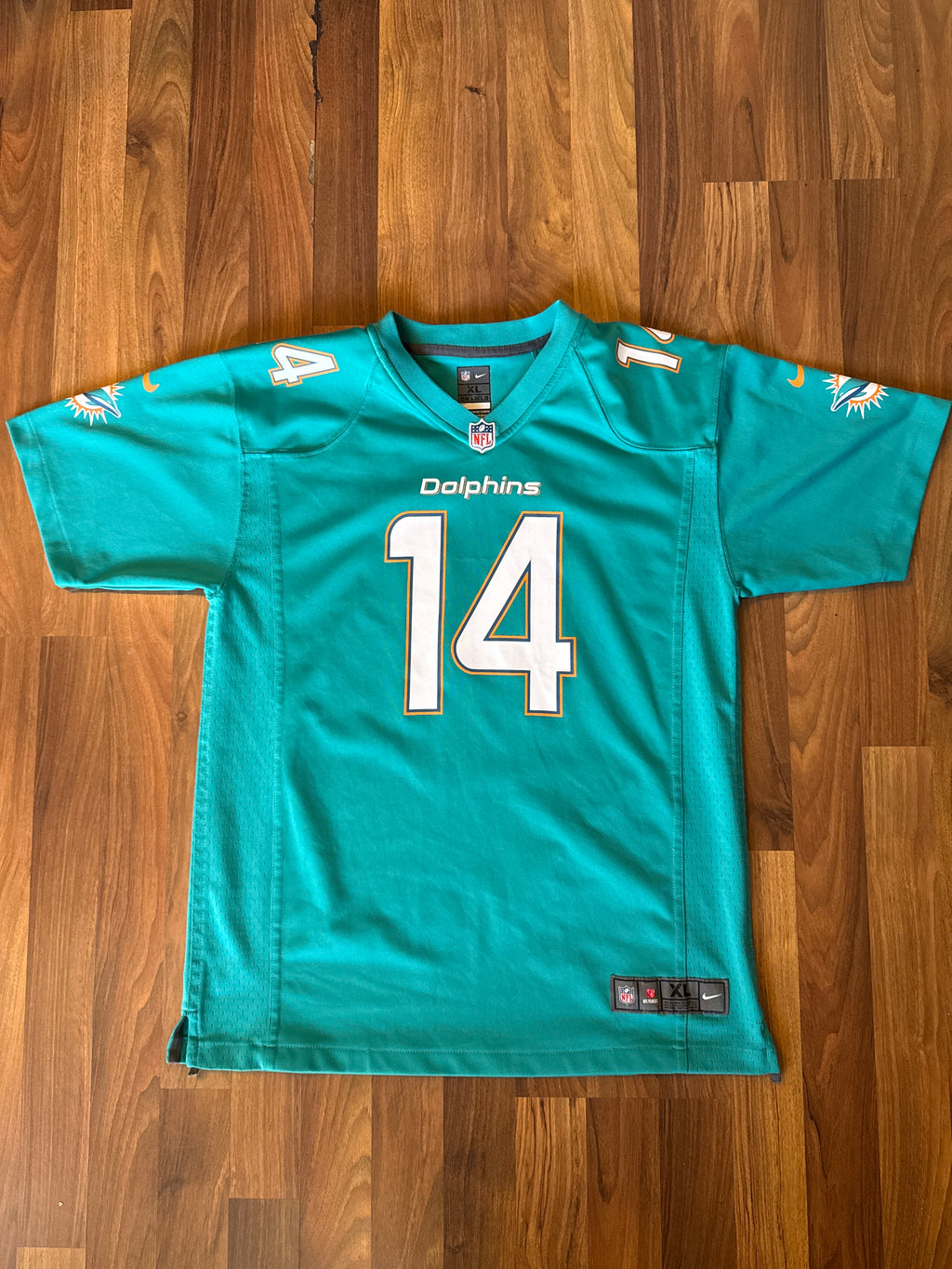 2014–2017 Miami Dolphins Jarvis Landry #14 Nike NFL Jersey Youth