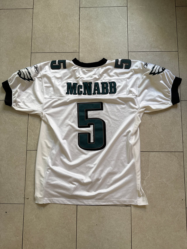 Vintage 2004 Reebok NFL Equipment Donovan McNabb #5 Philadelphia Eagles Stitched Away Jersey Size 50 XL
