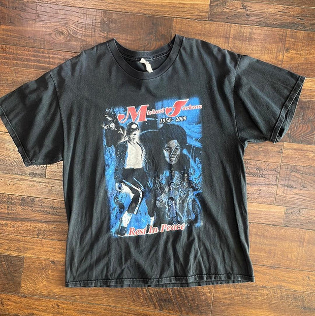 Michael Jackson Memorial Shirt XL