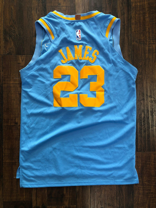 Nike MPLS Lebron James #23 Jersey 48 L