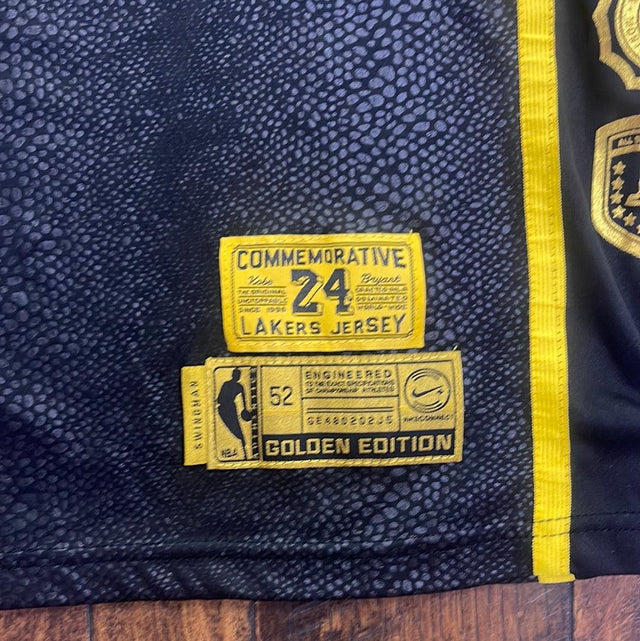 Nike Golden Edition Kobe Bryant LA Lakers Jersey Size L (Collector's Item)