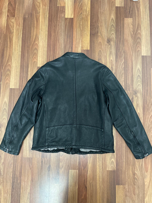 Vintage Rogue Leather Motorcycle Jacket XL