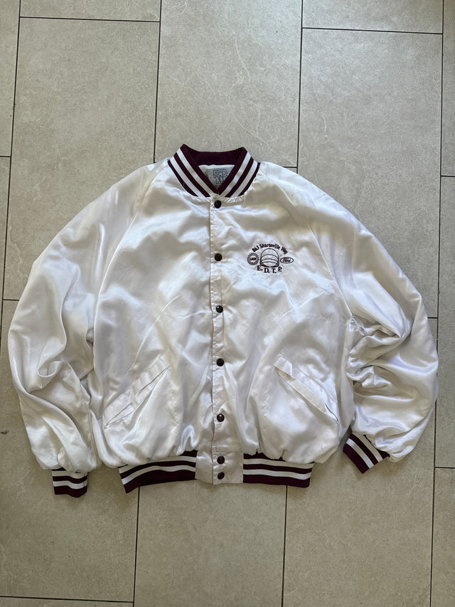 1988 Ford UAW Sharonville Ohio Satin Bomber Jacket XXL