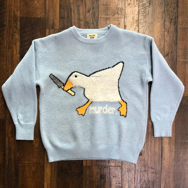 Aelfric Eden Murder Goose Knit Sweater