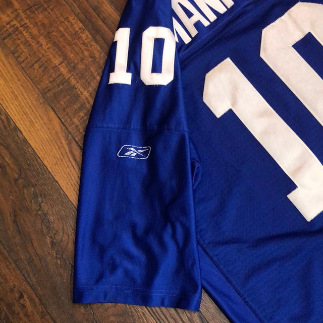 NFL New York Giants Eli Manning #10 Reebok Equipment Jersey 2XL