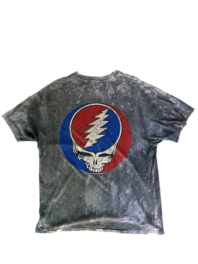Vintage 1995 Grateful Dead Steal Your Face T-Shirt (XL) – Faded & Distressed, Made in USA