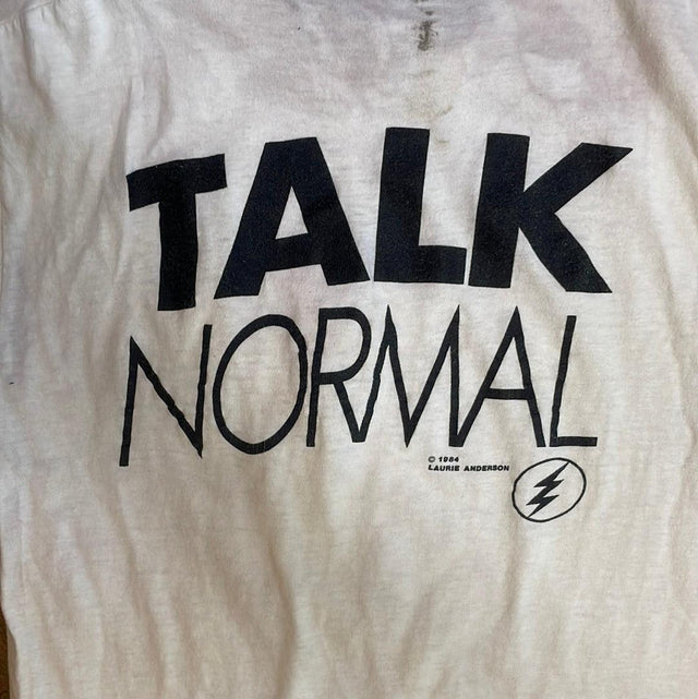 Vintage 1984 Laurie Anderson Mister Heartbreaker Shirt M